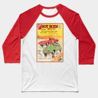 Vintage Hot Rod Tamming The Tiger Baseball T-Shirt
